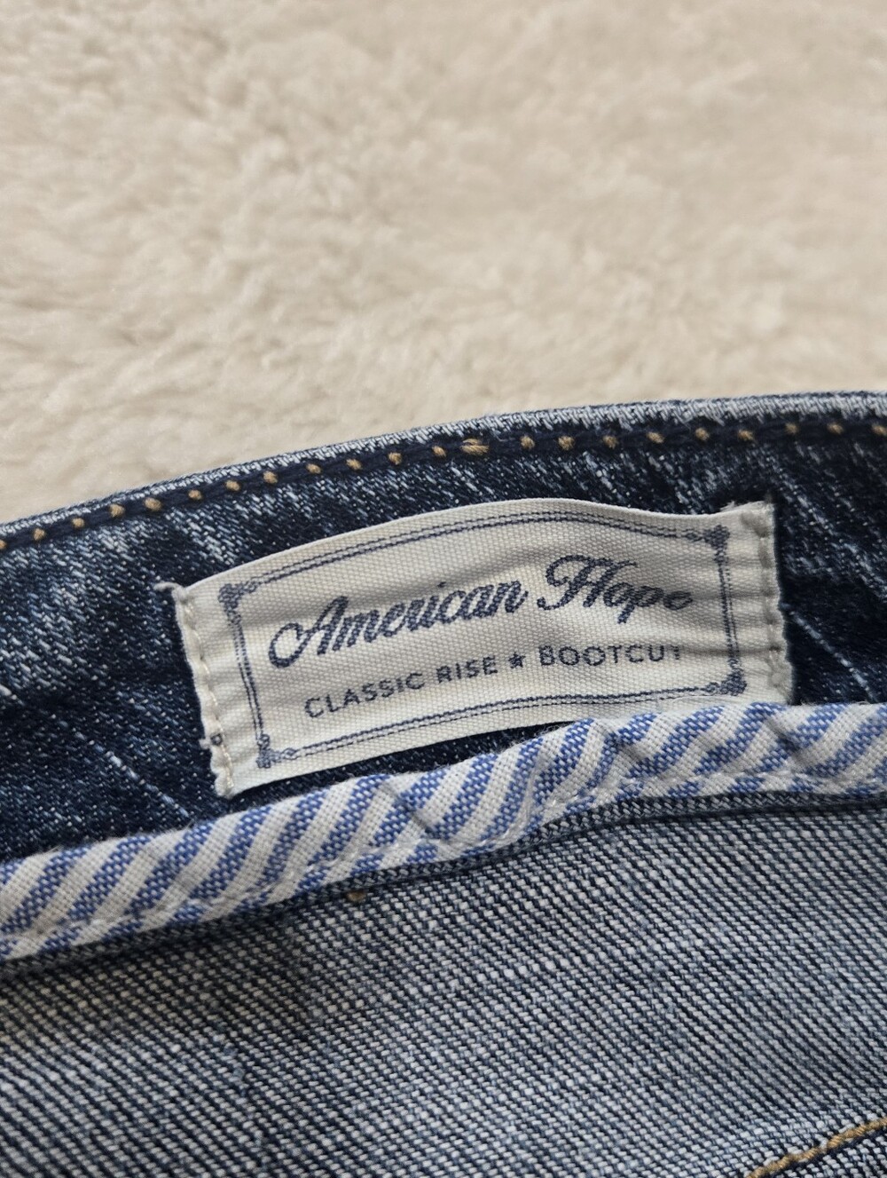 Tommy Hilfiger Vintage Y2K American Hope Classic Rise Bootcut Jeans, 10 - Picture 6 of 6
